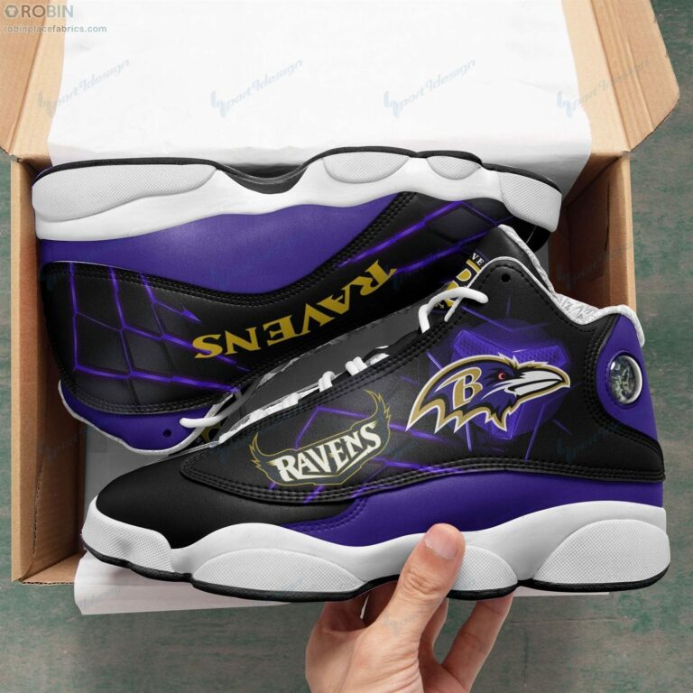 Baltimore Ravens Air JD13 Sneakers RB710