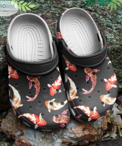 Beautiful Fish Pattern Crocs Classic Clogs Shoes CR1251 Beautiful Fish Pattern Crocs Classic Clogs Shoes CR1251