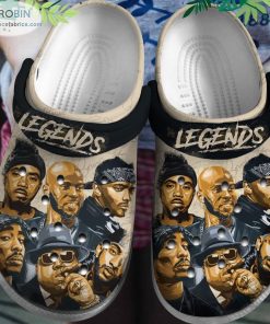 Black African American Hiphop Legends Crocs Classic Clogs Shoes CR1175 Black African American Hiphop Legends Crocs Classic Clogs Shoes CR1175