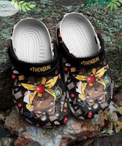 Black Teacher Crocs Classic Clog Shoes CR1270