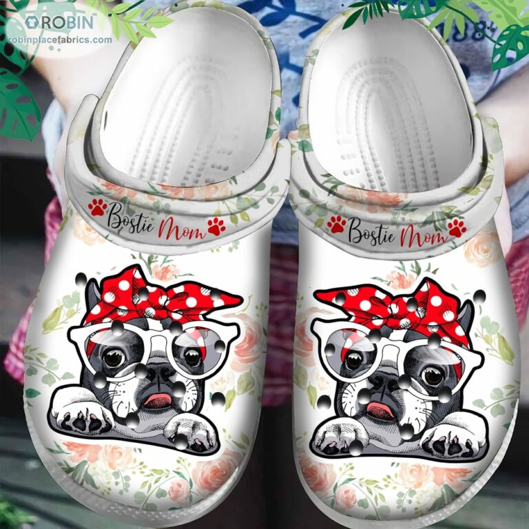 Bostie Mom Crocs Classic Clogs Shoes