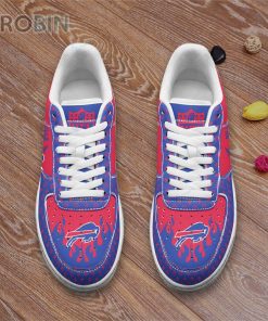 Buffalo Bills Louis Vuitton Pattern Custom Name AF1 Shoes