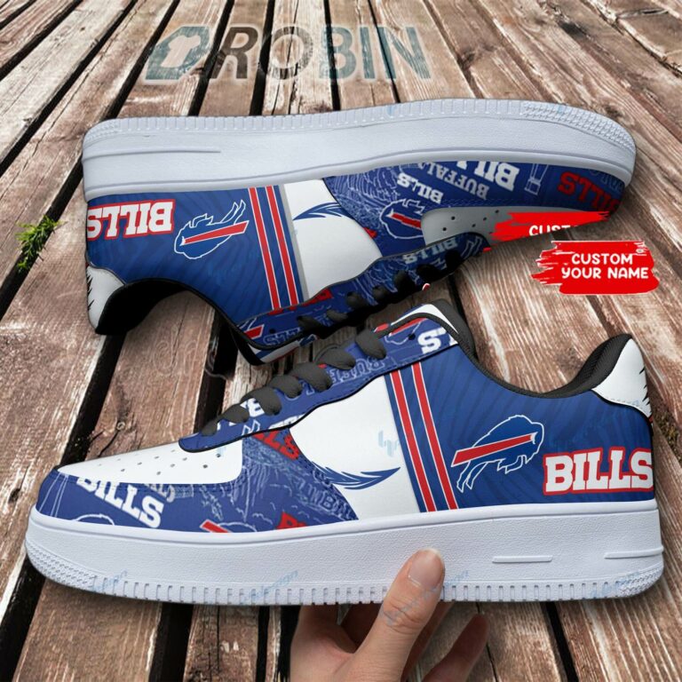 Buffalo Bills Personalized AF1 Shoes