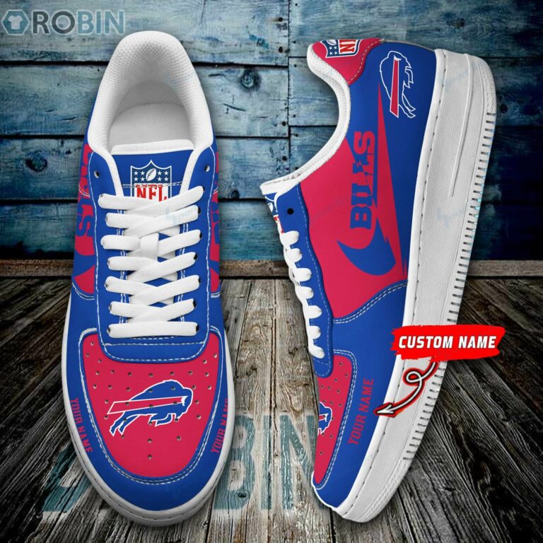 Buffalo Bills Personalized AF1 Shoes