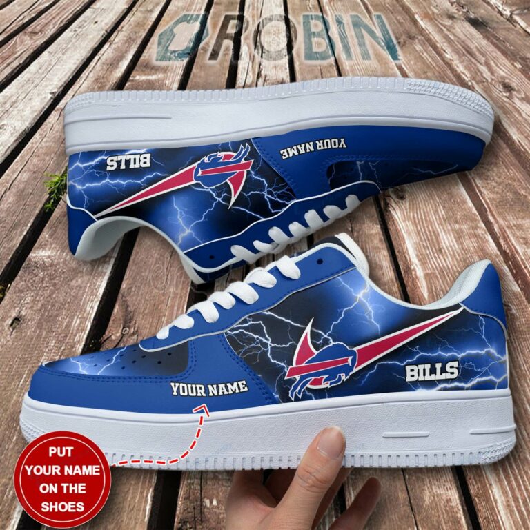 Buffalo Bills Personalized AF1 Shoes