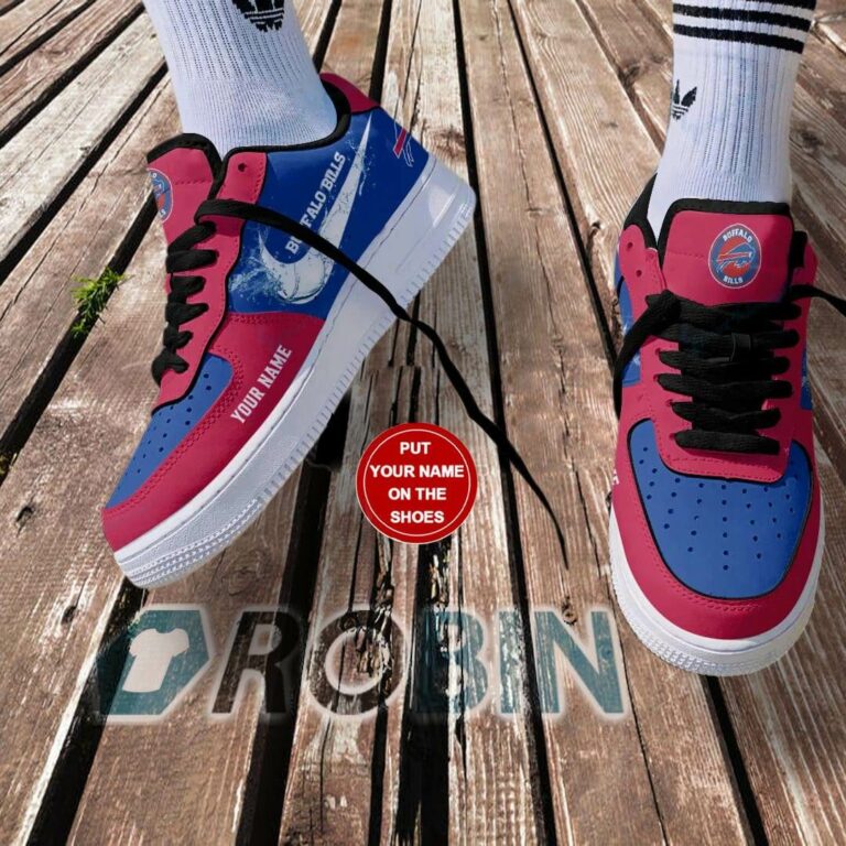 Buffalo Bills Personalized Air Force 1 Shoes