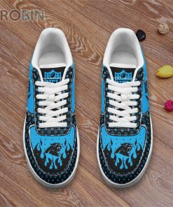 Carolina Panthers Louis Vuitton Pattern Custom Name Air Force 1 Shoes