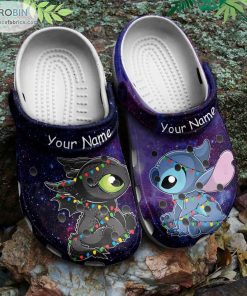 Christmas Crocs Stitch And Toothless CR1256 Christmas Crocs Stitch And Toothless CR1256