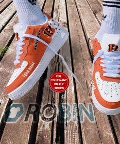 Cincinnati Bengals Personalized Air Force 1 Shoes
