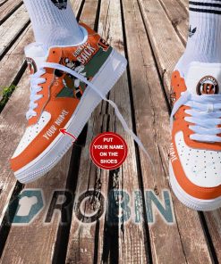 Cincinnati Bengals Personalized Nike Air Force 1 Shoes