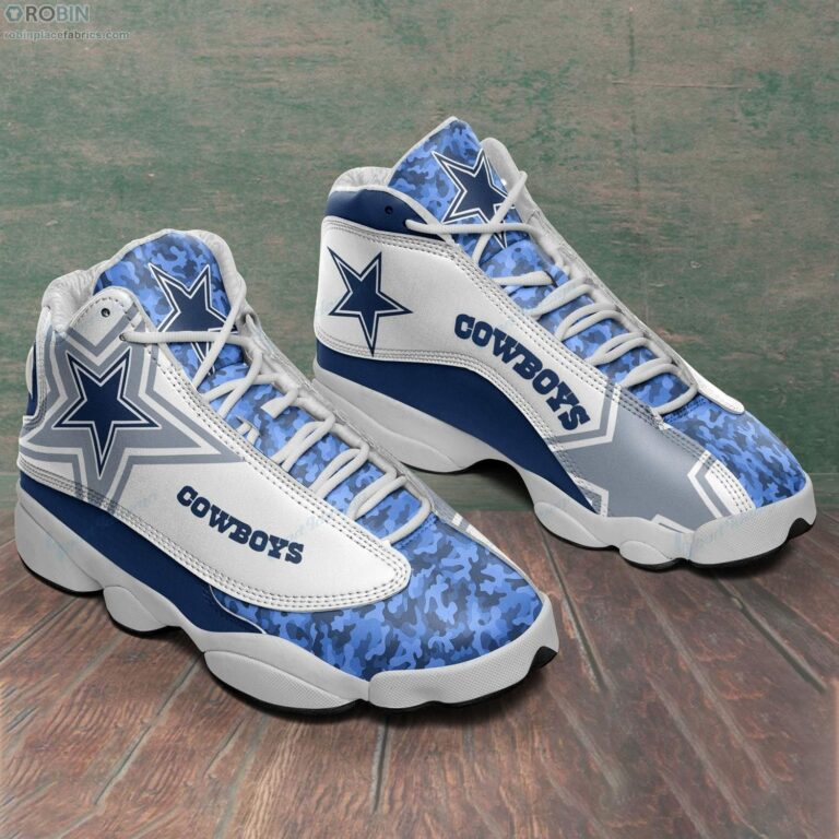 Dallas Cowboys Air JD13 Sneakers RB476