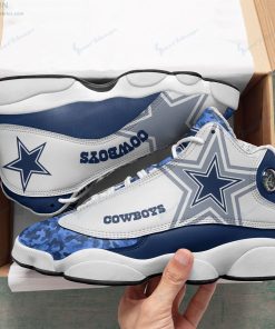 Dallas Cowboys Air JD13 Sneakers RB476