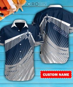 Dallas Cowboys Personalized Casual Button Down Short Sleeve Shirt Pl177 Dallas Cowboys Personalized Casual Button Down Short Sleeve Shirt Pl177