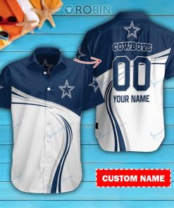 Dallas Cowboys Personalized Casual Button Down Short Sleeve Shirt Pl300 Dallas Cowboys Personalized Casual Button Down Short Sleeve Shirt Pl300