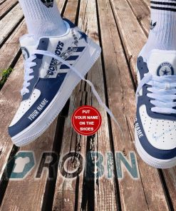 Dallas Cowboys Personalized Nike Air Force 1 Shoes