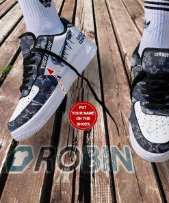 Dallas Cowboys Personalized Nike Air Force 1 Shoes