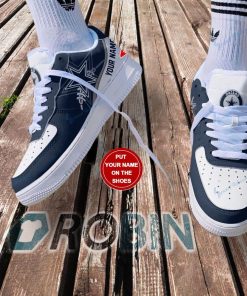 Dallas Cowboys Personalized Air Force 1 Shoes