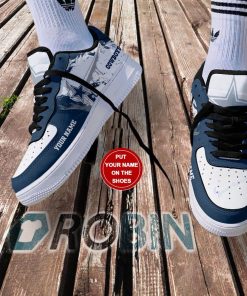 Dallas Cowboys Personalized Nike Air Force 1 Shoes