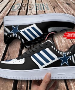 Dallas Cowboys Personalized Nike Air Force 1 Shoes