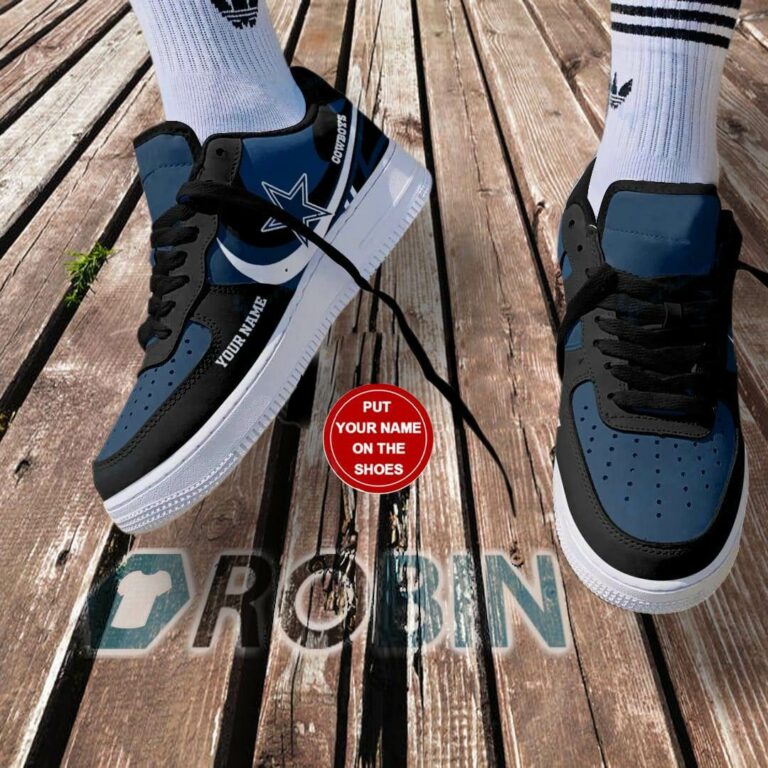 Dallas Cowboys Personalized Air Force 1 Shoes