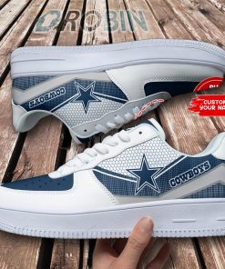 Dallas Cowboys Personalized Air Force 1 Shoes