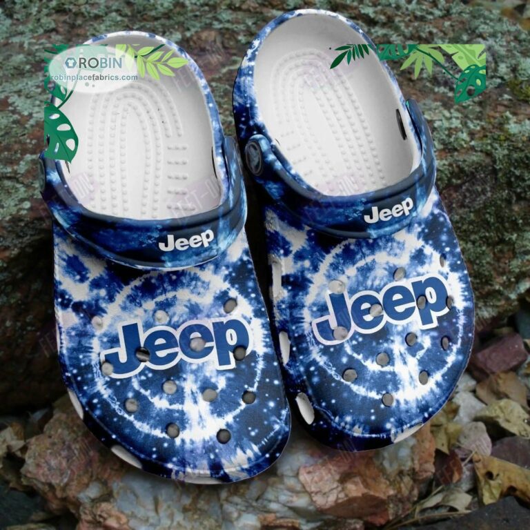 Dark Blue Jeep Car Crocs Classic Clogs Shoes CR1280