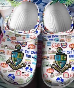 Delta Delta Delta Crocs Classic Clogs Shoes