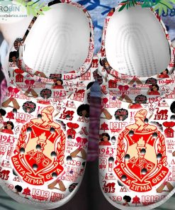 Delta Sigma Theta Crocs Classic Clogs Shoes CR1152