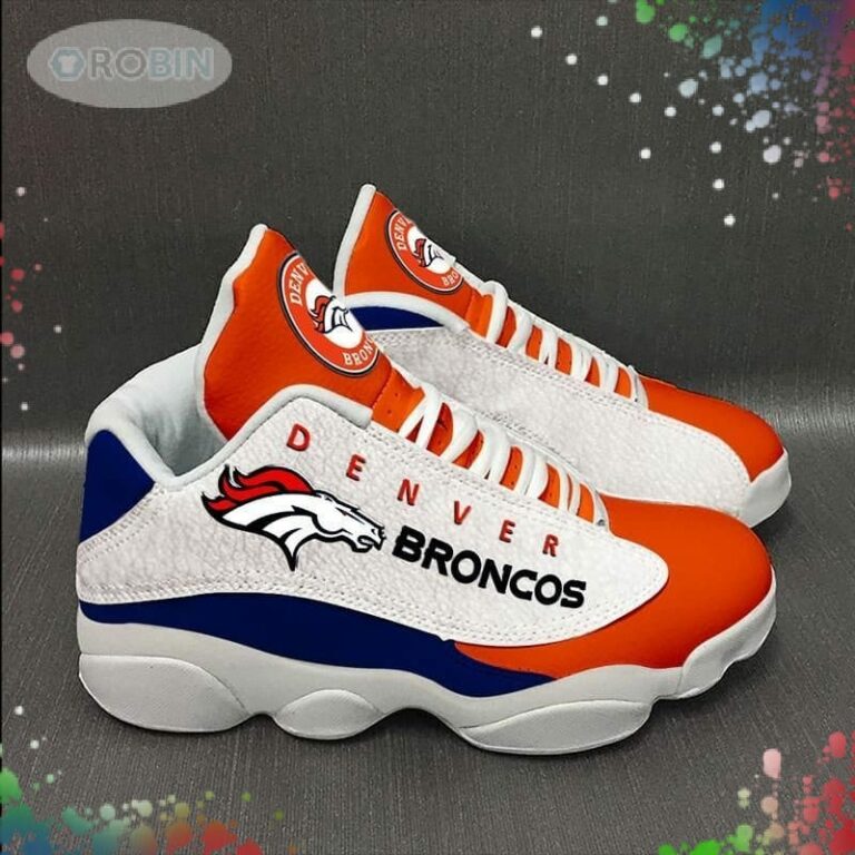 Denver Broncos Air Jordan 13 Sneaker