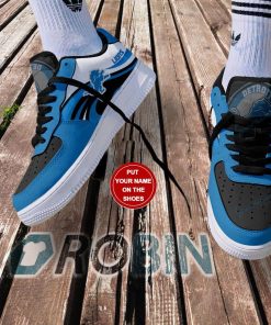 Detroit Lions Personalized Air Force 1 Sneaker