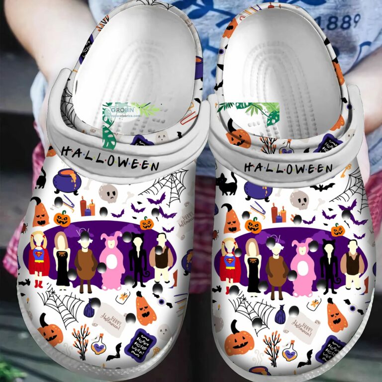 Friends Halloween Crocs Classic Clogs Shoes CR0132