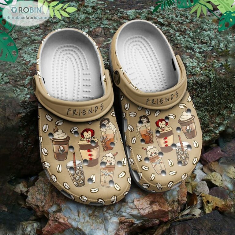 Friends Horror Coffee Crocs Classic Clog Shoes CR1196