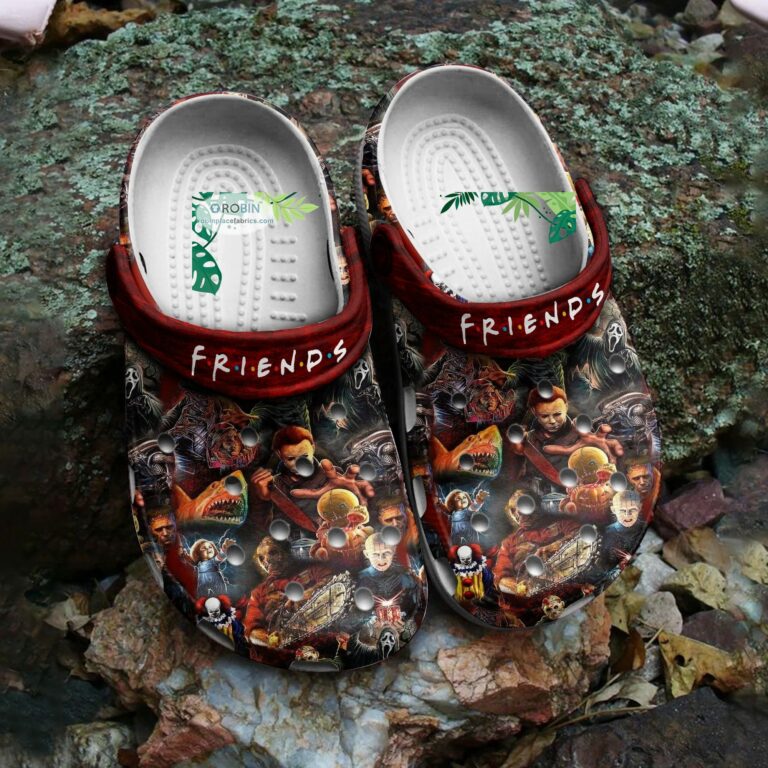 Friends Horror Movie Characters Crocs Classic Clog Shoes CR1207