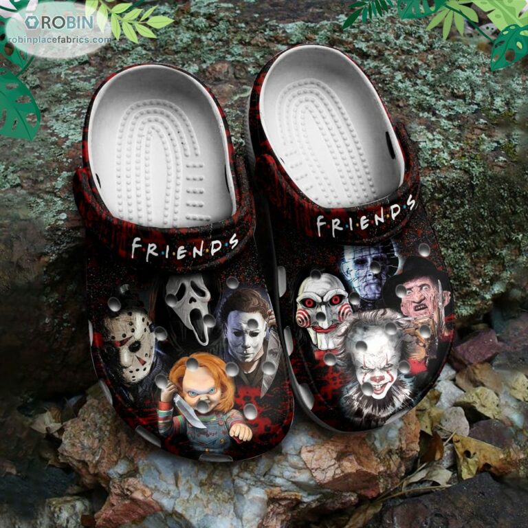 Friends Horror Movies Halloween Crocs Classic Clog Shoes CR1206