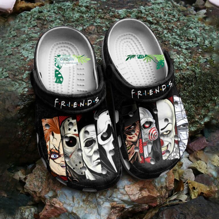 Friends Horror Movies Halloween Crocs Classic Clog Shoes CR1216