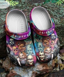 Friends Horror Movies Halloween Crocs Classic Clog Shoes CR1217