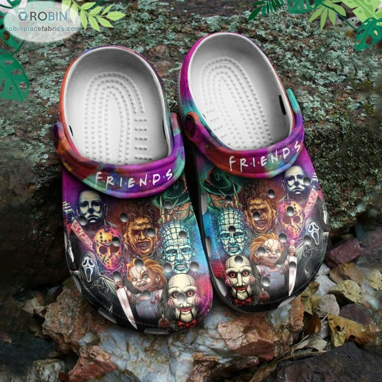 Friends Horror Movies Halloween Crocs Classic Clog Shoes CR1217