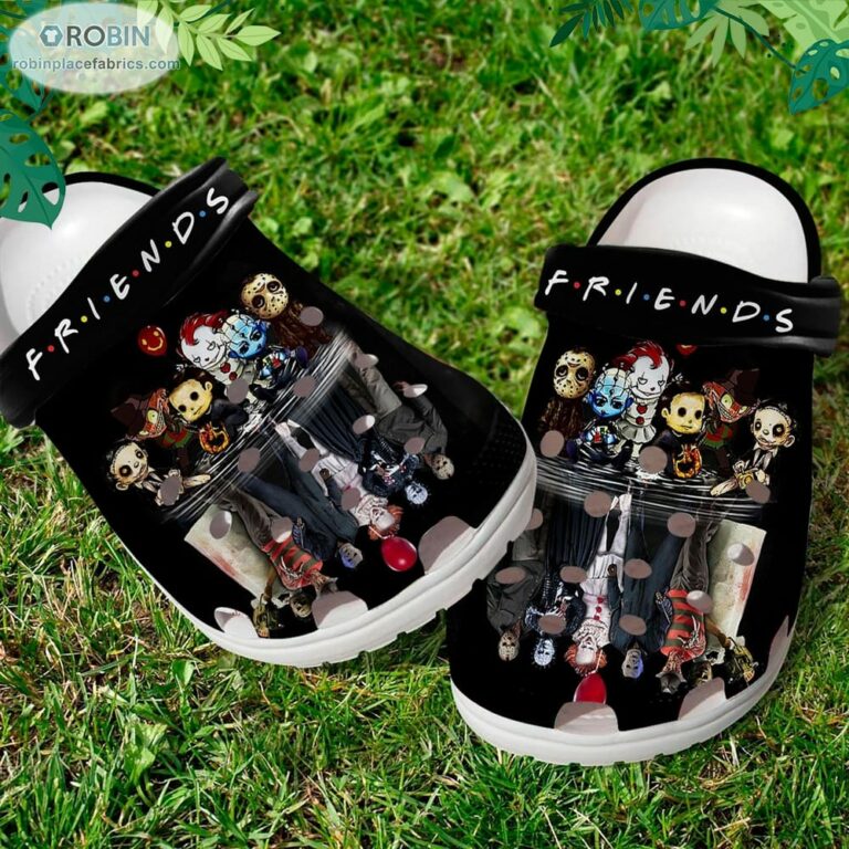 Friends Horror Movies Halloween Crocs Classic Clogs Shoes CR0081