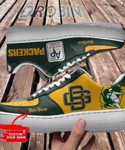 Green Bay Packers Personalized Nike Air Force 1 Shoes
