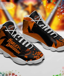 Harley Davidson Shoes Form Air Jordan 13 Sneakers