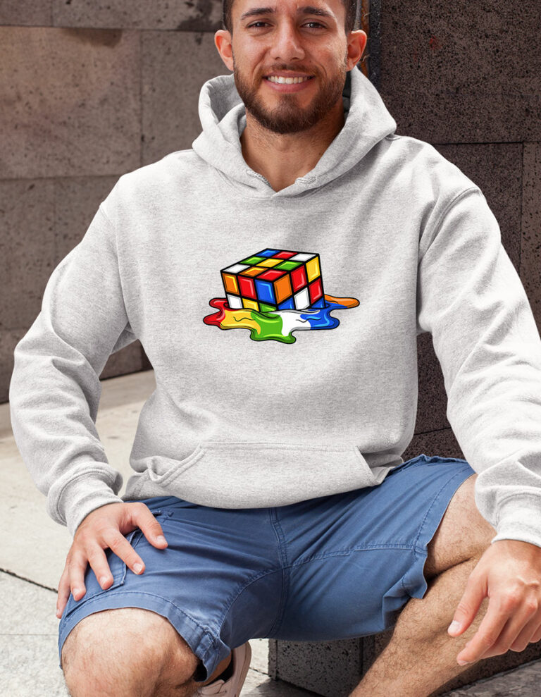 Rubix Cube Melting Shirt