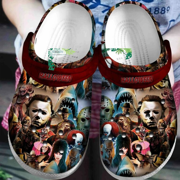 Horror Movie Halloween Friends Crocs Classic Clog Shoes CR1059