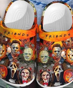 Horror Movies Friends Halloween Crocs Classic Clog Shoes CR0001