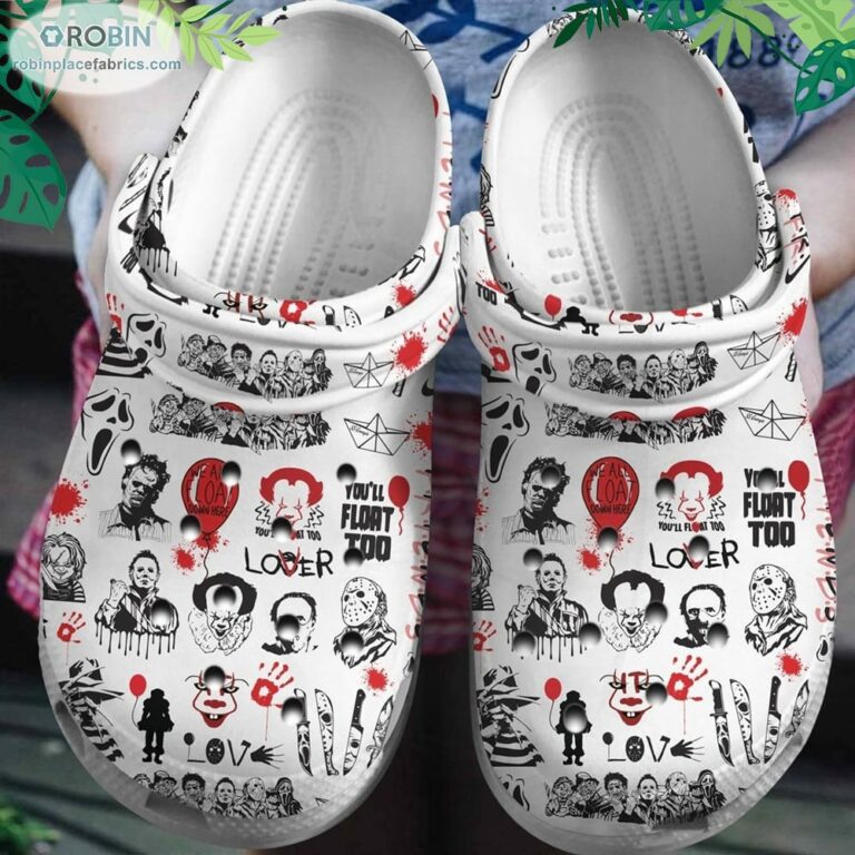 Horror Movies Halloween Crocs Classic Clog Shoes CR1138