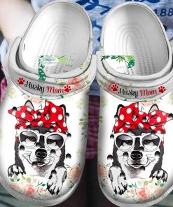 Husky Mom Crocs Classic Clogs Shoes