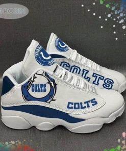 Indianapolis Colts Football Team Logo Air Jordan 13 Sneaker