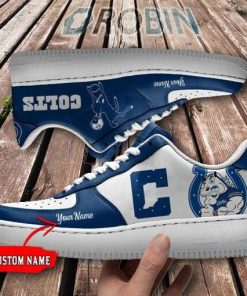 Indianapolis Colts Personalized Nike Air Force 1 Shoes