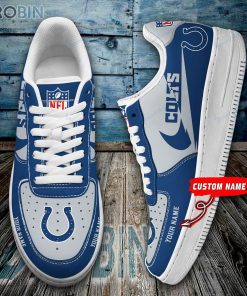 Indianapolis Colts Personalized Nike Air Force 1 Shoes