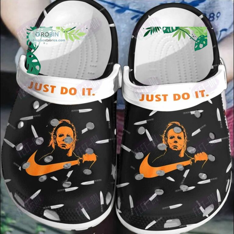 Just Do It Michael Myers Horror Movie Halloween Crocs Classic Clogs Shoes CR1165