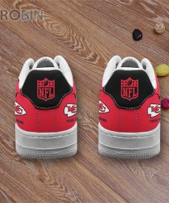 Kansas City Chiefs Louis Vuitton Pattern Custom Name Air Force 1 Shoes